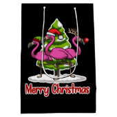 Kerstkerstkerstkerstkerstcadeau Medium Cadeauzakje (Achterkant)