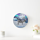 kerstkerstkerstkerstkerstcadeautjes en rendierensm ronde klok (Huis)