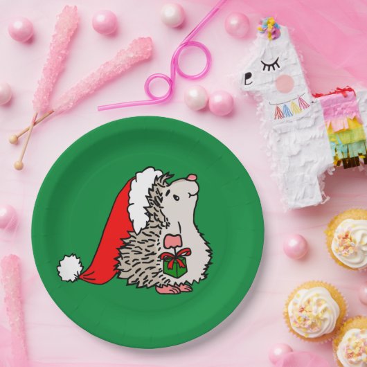 Kerstkerstkerstkerstkerstegel Papieren Bordje (Feest)