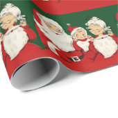 Kerstkerstkerstkerstkerstfamilie Cadeaupapier (Rol Hoek)