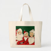 Kerstkerstkerstkerstkerstfamilie Grote Tote Bag (Voorkant)