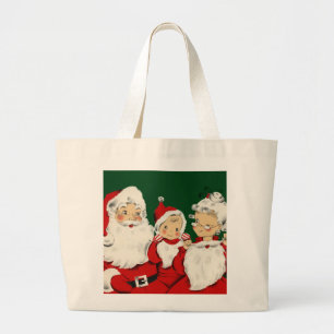 Kerstkerstkerstkerstkerstfamilie Grote Tote Bag