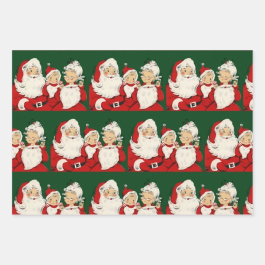 Kerstkerstkerstkerstkerstfamilie Inpakpapier Vel (Voorkant 2)