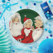 Kerstkerstkerstkerstkerstfamilie Papieren Bordje (Feest)