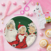 Kerstkerstkerstkerstkerstfamilie Papieren Bordje (Feest)