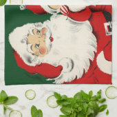 Kerstkerstkerstkerstkerstfamilie Theedoek (Gevouwen)