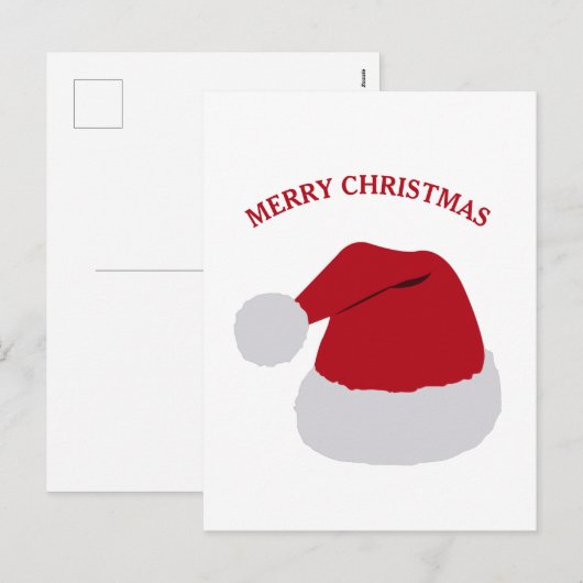 Kerstkerstkerstkerstkerstfeestdag Feestdagenkaart (Voorkant / Achterkant)