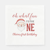 Kerstkerstkerstkerstkerstfeestdag Servet (Voorkant)