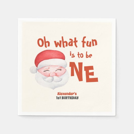 Kerstkerstkerstkerstkerstfeestdag Servet (Voorkant)