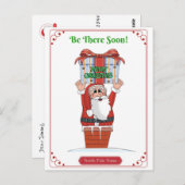 Kerstkerstkerstkerstkerstillustratie Briefkaart (Voorkant / Achterkant)