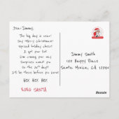 Kerstkerstkerstkerstkerstillustratie Briefkaart (Achterkant)