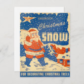  kerstkerstkerstkerstkerstkaart feestdagenkaart (Voorkant / Achterkant)