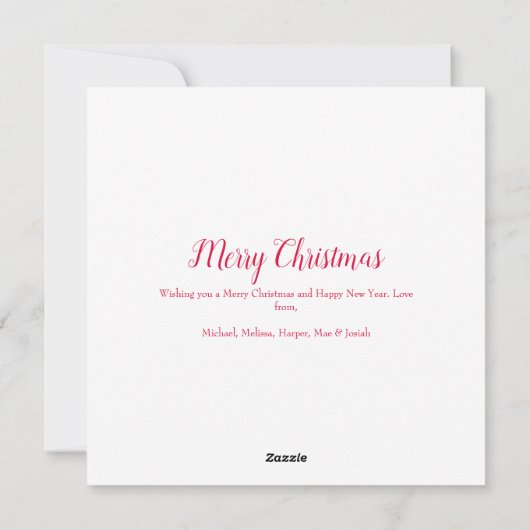 kerstkerstkerstkerstkerstkaart feestdagenkaart (Achterkant)