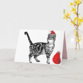 kerstkerstkerstkerstkerstkaart met tapedrukstrip kaart (Gele Bloem)