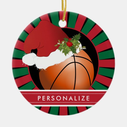 Kerstkerstkerstkerstkerstkerstbal sport keramisch ornament (Voorkant)