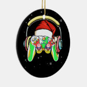 Kerstkerstkerstkerstkerstkerstbedekking Kinder Tie Keramisch Ornament (Rechts)