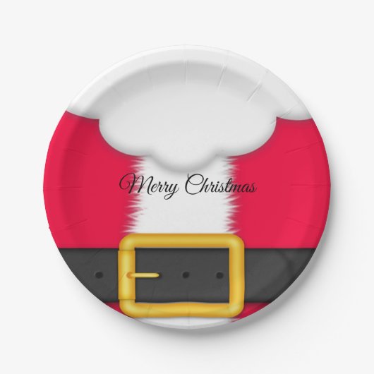 kerstkerstkerstkerstkerstkerstbeertje, rode kerstk papieren bordje (Voorkant)