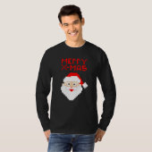 Kerstkerstkerstkerstkerstkerstbekertje met 8 bits t-shirt (Voorkant volledig)