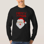 Kerstkerstkerstkerstkerstkerstbekertje met 8 bits t-shirt (Voorkant)