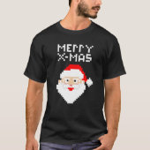 Kerstkerstkerstkerstkerstkerstbekertje met 8 bits t-shirt (Voorkant)