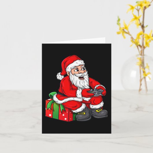 Kerstkerstkerstkerstkerstkerstcadevideokaartjes vo kaart (Gele Bloem)