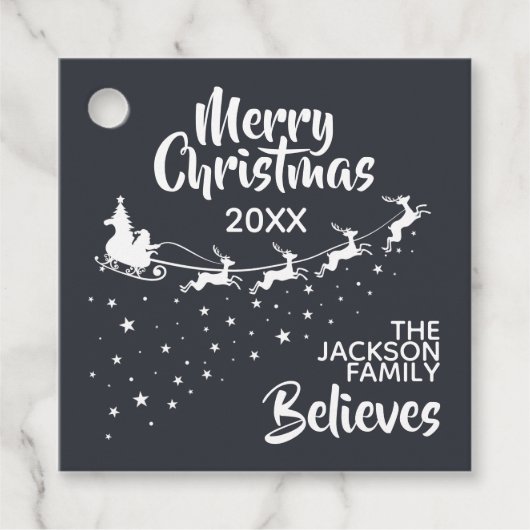 Kerstkerstkerstkerstkerstkerstfeestdag Bedankjes Labels (Voorkant)