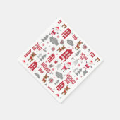 Kerstkerstkerstkerstkerstkerstfeestdag Servet (Hoek)