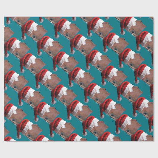 Kerstkerstkerstkerstkerstkersthat Cadeaupapier (Vlak)