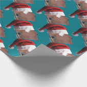 Kerstkerstkerstkerstkerstkersthat Cadeaupapier (Hoek)