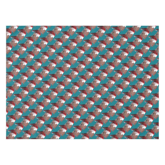 Kerstkerstkerstkerstkerstkersthat Tafelkleed (Voorkant (Horizontaal))