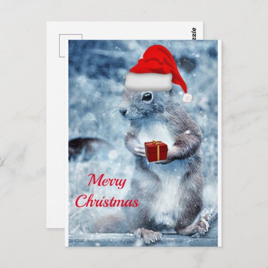 kerstkerstkerstkerstkerstkerstkerkerst briefkaart (Voorkant / Achterkant)