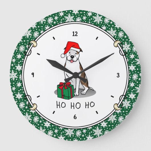 Kerstkerstkerstkerstkerstkerstkerstbal Bull (lt br Grote Klok (Voorkant)