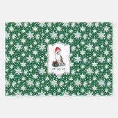 Kerstkerstkerstkerstkerstkerstkerstbal Bull (lt br Inpakpapier Vel (Voorkant)