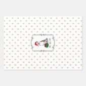 Kerstkerstkerstkerstkerstkerstkerstbal Bull (lt br Inpakpapier Vel (Voorkant 3)