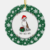 Kerstkerstkerstkerstkerstkerstkerstbal Bull (lt br Keramisch Ornament (Voorkant)