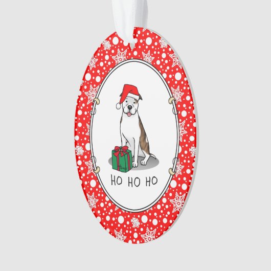 Kerstkerstkerstkerstkerstkerstkerstbal Bull (lt br Ornament (voorkant)