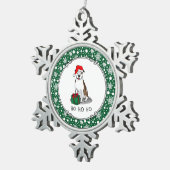 Kerstkerstkerstkerstkerstkerstkerstbal Bull (lt br Tin Sneeuwvlok Ornament (Rechts)