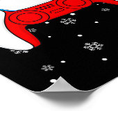 Kerstkerstkerstkerstkerstkerstkerstbedekking Kinde Poster (Hoek)