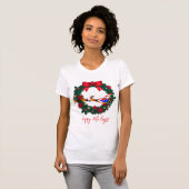 Kerstkerstkerstkerstkerstkerstkerstbedekking T-shirt (Voorkant volledig)