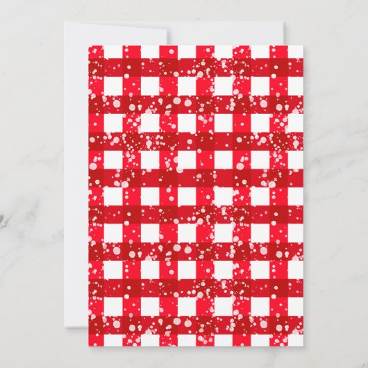 kerstkerstkerstkerstkerstkerstkerstbeer Baby showe Kaart (Achterkant)