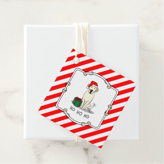 Kerstkerstkerstkerstkerstkerstkerstbeker labrador bedankjes labels (In situ)