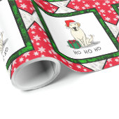 Kerstkerstkerstkerstkerstkerstkerstbeker labrador  cadeaupapier (Rol Hoek)