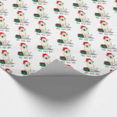 Kerstkerstkerstkerstkerstkerstkerstbeker labrador  cadeaupapier (Hoek)