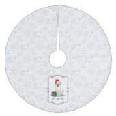 Kerstkerstkerstkerstkerstkerstkerstbeker labrador fleece kerstboom rok (Voorkant)