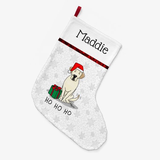 Kerstkerstkerstkerstkerstkerstkerstbeker labrador  grote kerstsok (Voorkant (Hangend))