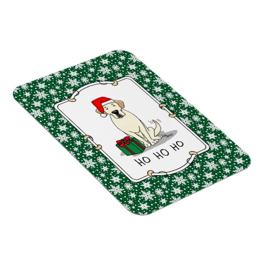 Kerstkerstkerstkerstkerstkerstkerstbeker labrador magneet (Rechterzijde)