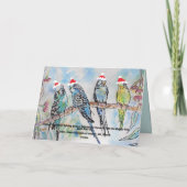 Kerstkerstkerstkerstkerstkerstkerstboten Budgie Fu Kaart (Achterkant)