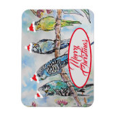 kerstkerstkerstkerstkerstkerstkerstboten Budgie Fu Magneet (Verticaal)