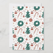 Kerstkerstkerstkerstkerstkerstkerstfeestdag Kaart (Achterkant)