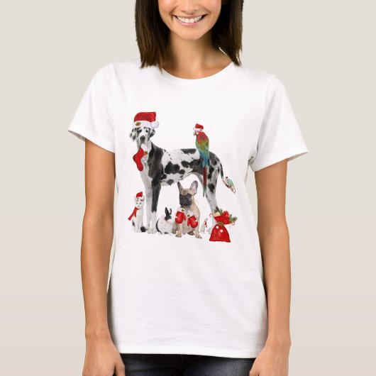 kerstkerstkerstkerstkerstkerstkerstfeestjes t-shirt (Voorkant)